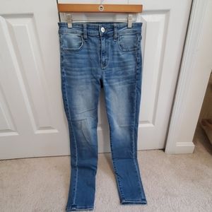 American Eagle High Rise Denim Jegging